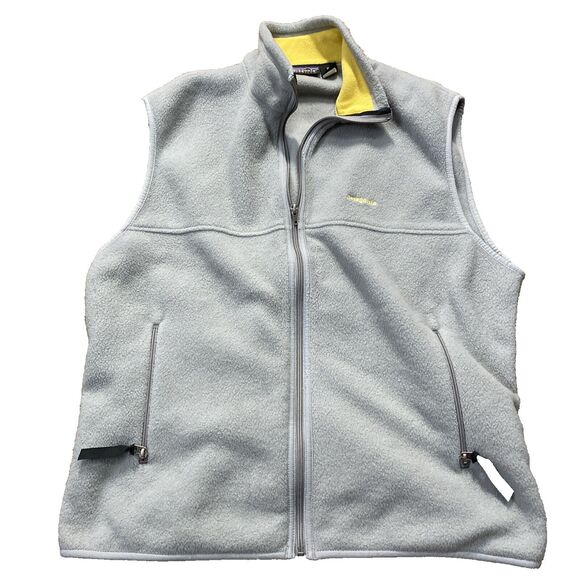 Patagonia Synchilla vest fleece 25182 men's size XL Beige VTG - Picture 1 of 9